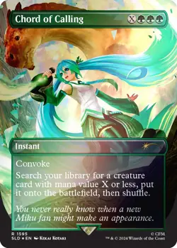 NM - Chord of Calling (Rainbow Foil) - 1595 - Secret Lair Drop Series - Image 1