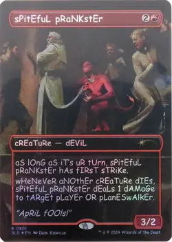 LP - sPitEfuL pRaNKstEr (Rainbow Foil) - 801 - Secret Lair Drop Series - Image 1