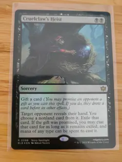 MTG Cruelclaw's Heist (FOIL) 0088 Bloomburrow M/NM Free UK P&P - Image 1