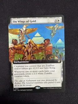 On Wings of Gold (EXTENDED) - Aetherdrift Commander (Magic the Gathering) - Image 1