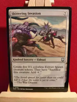 Skittering Invasion - Modern Horizons 3 Commander - Uncommon - NM - MTG - Image 1
