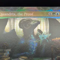 Quandrix, the Proof (Borderless) Secrets of Strixhaven FOIL 0286 [lines] - Image 3