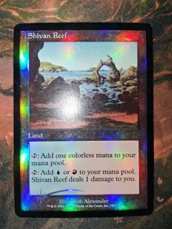 MTG FOIL Shivan Reef Apocalypse HP (#3) - Image 1