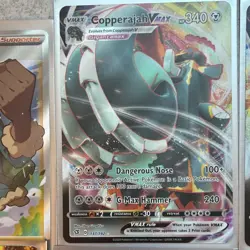 Pokemon TCG 18 Card Lot Rainbow Rare Promo VMAX Pikachu Opal - Image 5