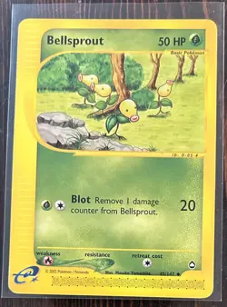 Pokemon Bellsprout 45/147 Aquapolis - Image 1
