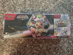 Pokemon Prismatic Evolutions Sam’s Club Exclusive Surprise Box + Booster Bundle - Image 1