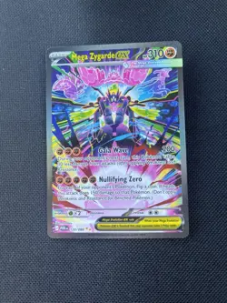 MEGA ZYGARDE EX 120/088 PERFECT ORDER SPECIAL ILLUSTRATION RARE SIR POKEMON TCG - Image 1