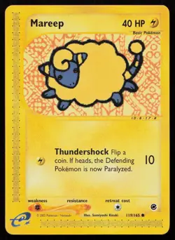 Mareep #119/165 Expedition Pokemon (1G) - Image 1