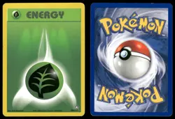 GRASS ENERGY 108/111 NEO GENESIS POKEMON NM - Image 1