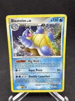 Blastoise - Holo - 2/127 Platinum - Pokemon TCG - 2009 - Image 1