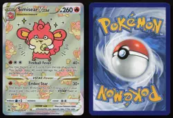 Simisear VSTAR GG37/GG70 Crown Zenith Galarian Gallery Pokemon English NM - Image 3