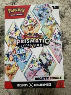 Pokemon TCG Prismatic Evolutions Booster Bundle Factory Sealed **NEW** - Image 1