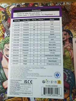 One Piece Starter Deck 4: Animal Kingdom Pitates ST-04 English Version - Image 2