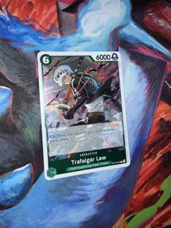 One Piece TCG Trafalgar Law OP13-031 Rare Carrying On His Will Foil NM English - Image 1
