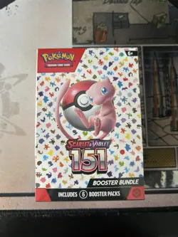 Pokemon TCG 151 Scarlet and Violet Booster Bundle Trading Cards Set - 6 Packs 820650853210 - Image 1