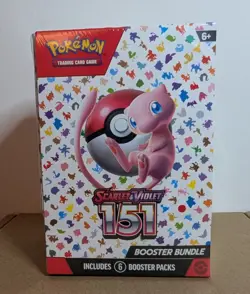 Pokemon TCG 151 Scarlet and Violet Booster Bundle Trading Cards Set - 6 Packs - Image 1