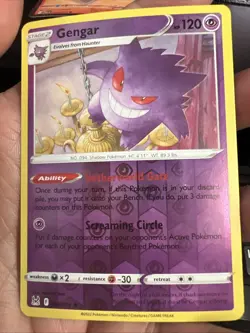 Gengar 66/196 Lost Origin Reverse Holo Rare Pokemon Card TCG 066/196 Pokemon - Image 1