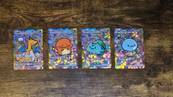 4 FAN ART Pokemon TCG Cards Charmander Bulbasaur Squirtle Charizard - Image 1