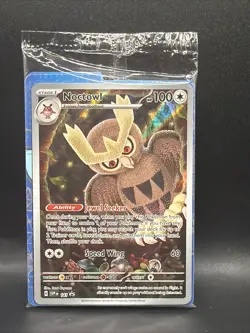 Noctowl SEALED 141 Sv: Scarlet & Violet Promo Cards Holo - Image 1