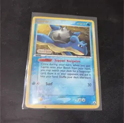 Pokemon Lapras Holo Rare Reverse Holo 80 HP Legend Maker 8/92 2006 Card - Image 1