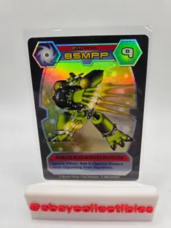 Digimon D-Tector MEGAGARGOMON Holo Foil TCG Card 2002 Bandai DT-111 LP - Image 1
