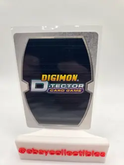 Digimon D-Tector MEGAGARGOMON Holo Foil TCG Card 2002 Bandai DT-111 LP - Image 2