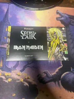 Magic Secret Lair Iron Maiden Album Art Rainbow Foil Edition MTG New Sealed - Image 1
