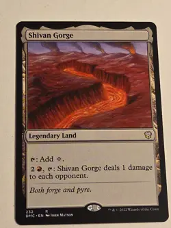 Shivan Gorge X1 DMC MTG Dominaria United - Image 1
