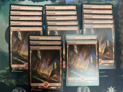 Lot of 20x Mountain #268 - Paquette Art - BFZ Zendikar - MTG Magic NM FULL ART - Image 1