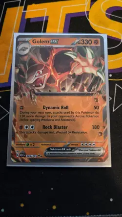 Golem ex 076/165 Double Rare 151 Pokemon NM - Image 1