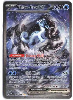 Chien-Pao ex 261/193 Special Illustration Rare Paldea Evolved Pokemon - Image 1
