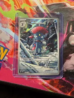 Pokemon Weavile Holo Rare 228/217 ASC Dark Stage 1 100 HP 2026 - NM - Image 1