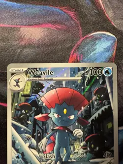 Pokemon Weavile Holo Rare 228/217 ASC Dark Stage 1 100 HP 2026 - NM - Image 4