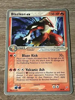 Blaziken ex 89/95 World Championship Decks Ultra Rare 150 HP Regular - Image 2