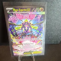 Pokemon TCG Mega Zygarde EX Full Art Holo Dragon 120/088 310HP 200/150 Attack - Image 1