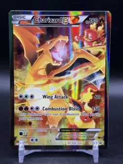 Charizard EX XY121 Black Star Promo Pokemon 2016 XY Red & Blue Collection NM- - Image 1