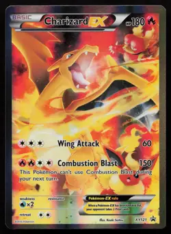 Charizard EX XY121 XY121 Holo Promo XY Promo Pokemon English LP - Image 1
