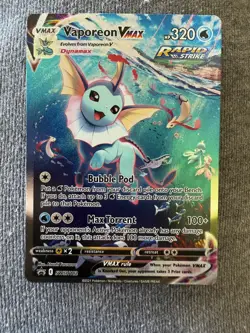 Vaporeon VMAX SWSH182 Promo Card Pokemon - Image 1