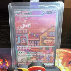 Mew ex SVP 053 Pokemon TCG Scarlet Violet 151 Black Star Promo - Image 1