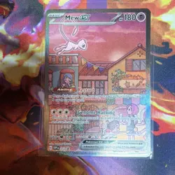Mew ex SVP 053 Pokemon TCG Scarlet Violet 151 Black Star Promo - Image 2