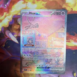 Mew ex SVP 053 Pokemon TCG Scarlet Violet 151 Black Star Promo - Image 4