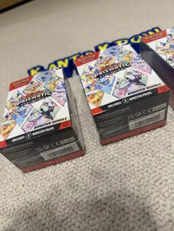 Pokemon TCG Scarlet & Violet Prismatic Evolutions Booster Bundle X 3 -Sealed - Image 2