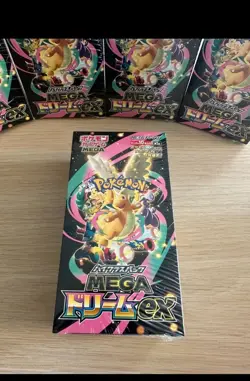 Mega Dream ex Booster Box With Shrink Pokemon Japanese US SELLER - Image 2
