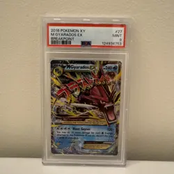 M Gyarados EX #27 - 2016 Pokemon XY Breakpoint - PSA 9 - Image 2