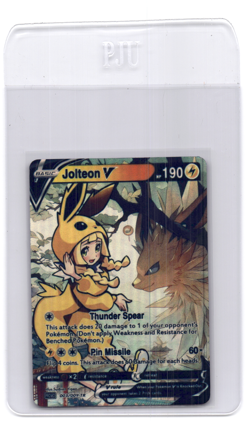 HandMade Per Order PokeTeamLegends Pokemon Card Hol PTL323 Lillie Jolteon - Image 1