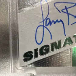 2022-23 Panini Donruss Elite Elite Signatures Larry Bird Auto Celtics ES-LRB - Image 3
