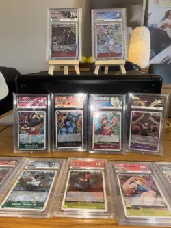 Huge ACE Bundle Of 11 Slabs All Gem Mint 10, Monkey.D.Luffy Nami & More - Image 2