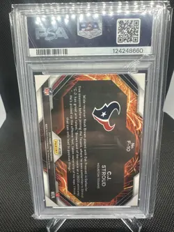 2023 Panini Prizm - Fireworks C.J. Stroud #F-10 Silver Prizm (RC) - Image 2
