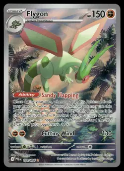 Pokemon Cards Flygon 101/094 Phantasmal Flames Illustration Rare NM - Image 1
