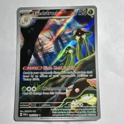 Pokemon TCG Toedscruel Paradox Rift Illustration Rare Card 185/182 NM Condition - Image 1